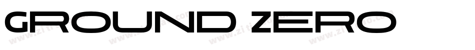 Ground Zero字体转换